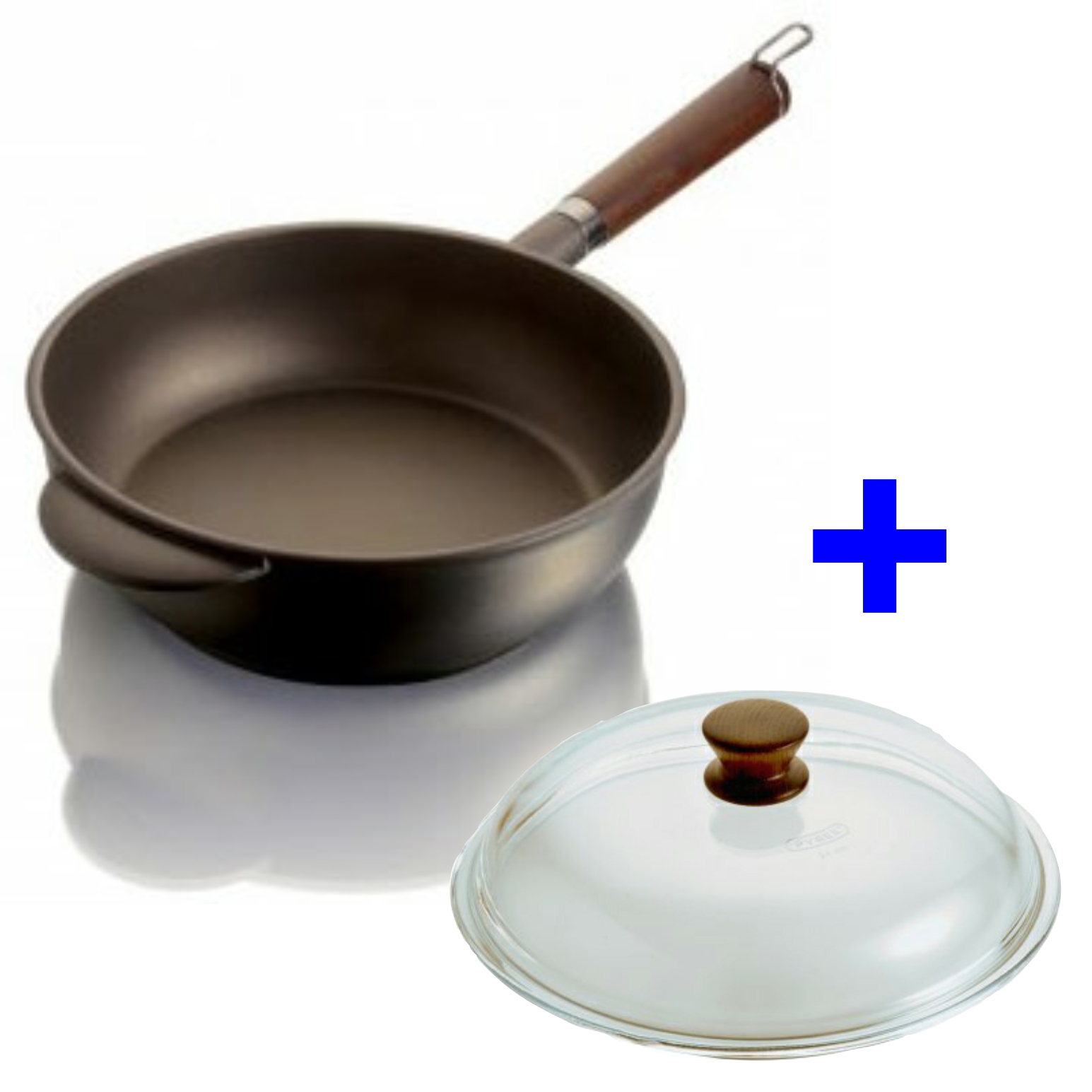 Mély serpenyő - Julienne gránitedény 28 cm