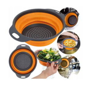 Összecsukható szilikon tésztaszűrő