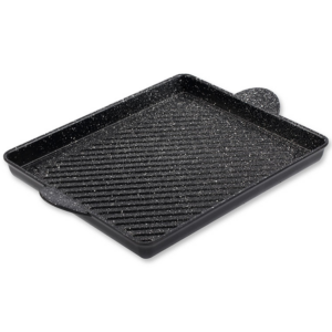 GRILLEZŐ TEPSI, RÁCSOS - GRANIT EDÉNY